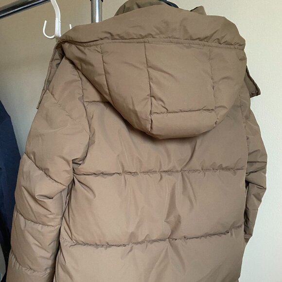 Mango Detachable hood quilted puffer jacket coat - Picture 6 of 13